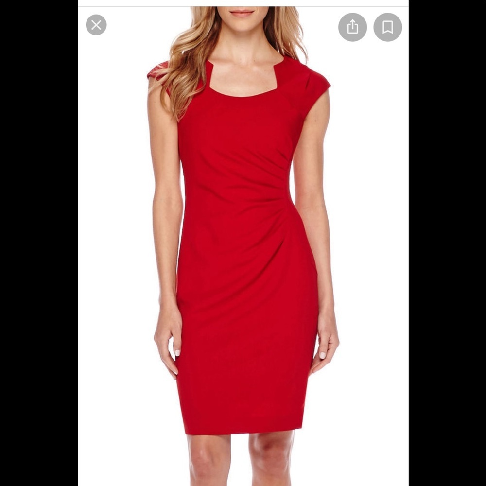 Chelsea Rose Cap Sleeve Midi Dress